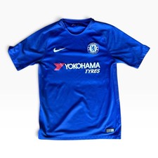 Vintage Nike Chelsea Soccer Jersey 2017-18 Home Footbal Shirt Size S picture