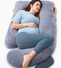 Momcozy Pregnancy Pillows for Sleeping, U Shaped 57 inch (Pack of 1), Grey  picture