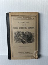 1941 Vintage Federation McGuffey Societies Oxford Oh  Third Eclectic Reader Book picture