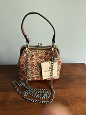 NWT PATRICIA NASH Laureana Mini Leather Frame Crossbody picture