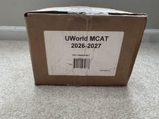 UWorld MCAT Books 2026-2027: 8 MCAT Prep Books BRAND NEW SEALED IN BOX  picture