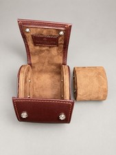 Patek Philippe Dark Brown Leather Watch Travel Case/Service Pouch picture