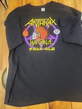Anthrax War Dance Pale Ale 2108 World Tour 3XL T-Shirt picture
