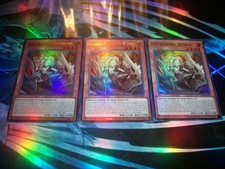 3x Incredible Ecclesia, the Virtuous 1st Edition Ultra Rare CH01-EN002 Yu-Gi-Oh picture