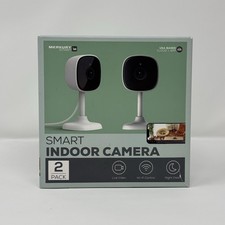 Merkury 2 Pack Indoor Smart Camera 1080P night vision picture