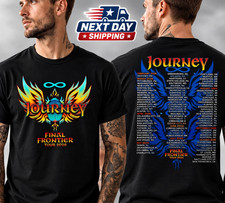 HOT ITEM Journey 2026 The Final Frontier Tour Dates Two Sided Unisex T-Shirt picture