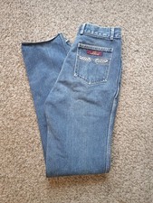 VINTAGE 1980's JORDACHE HORSE HEAD MADE IN USA BLUE JEANS sz 30 x 34 picture