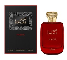 Hawas Majestic Rasasi Unisex Eau De Parfum Spray 3.38 Oz 100 Ml SPray NEW picture