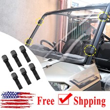 6PCS Universal UTV Windshield Window Clamps for Polaris RZR XP Can-Am Commander picture