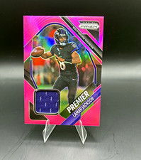 2025 Panini Prizm Lamar Jackson Pink Premier Jersey PJY-LJN Ravens picture