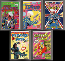 JOHNNY NEMO MAGAZINE #1-3 &STRANGE DAYS 1&3 9.4/NM AVG (LOT OF 5) ECLIPSE 1985 picture