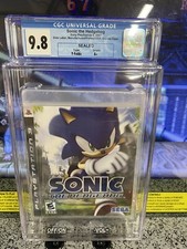 2006 PS3 Sonic the Hedgehog Sealed Playstation 3 BRAND NEW Graded CGC 9.8 A+ picture