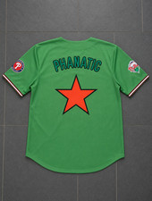Philadelphia Phillies Green Phanatic Jersey All Stitched Baseball Fan Shirt S-3X picture