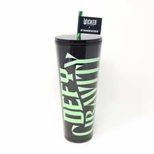 Starbucks Wicked Defy Gravity Glow In The Dark Cup Tumbler 24oz Elphaba 2024 picture