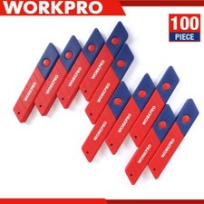 WORKPRO 100PC 18mm Snap-off Replacement Blades SK5 Steel Blade for Utility Knife picture