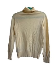 MacDougall of Scotland 100% cream Cashmere Ivory Turtleneck  sweater picture