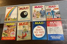 Vintage 1966-72 MAD Magazine Lot Of 8 FINE Condition #115 119 81 66 152 +3 Spec picture