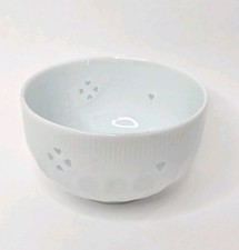 Vintage Japanese Arita Ware Onzan Kiln Hotaruyaki Tea Bowl White Porcelain  picture