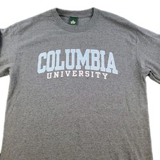 Ivysport Columbia University T-shirt Long Sleeve  Mens Medium  Gray  picture
