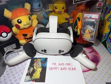 Meta Quest 3S VR Headset 128 GB With Controllers Tested Working Used Condition picture