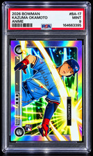 Kazuma Okamoto 2026 Bowman #BA-17 Anime SSP RC PSA 9 MINT Toronto Blue Jays MLB picture