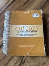 CPT Professional 2025 by American Medical Association Paperback Book - NEW picture