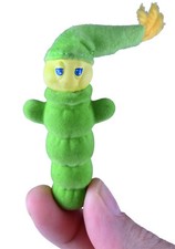 World's Smallest GLO WORM Mini Doll House Barbie 1980 Retro Toy Glow LIGHTS UP picture