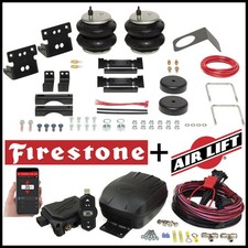 Firestone Rear Air Spring Bags / Air Lift Compressor Kit for 03-13 Ram 2500 3500 picture
