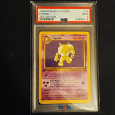 1999 Pokemon Fossil Hypno 1st Edition #23/62 picture