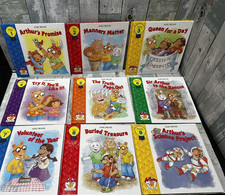 PBS Kids Arthur's Family Values Hardback Books Complete Set 1-18 by Marc Brown  picture