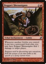 Boggart Shenanigans x1 Lorwyn MTG Magic the Gathering Red Enchantment Card picture