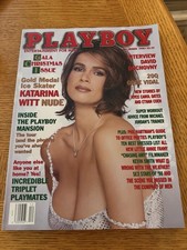 Play Boy Magazine December 1998 Katarina Witt picture