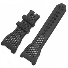 Philipp Plein Silicone Replacement Strap Black The Skeleton Hexagon Underdog - S picture