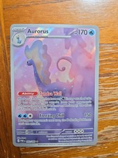 NMT Pokémon TCG Aurorus 092/088 Me03: Perfect Order Holo Full Art Card picture
