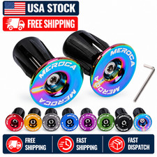 Aluminum Bicycle Bar End Plug MTB Road Mountain Bike Handlebar End Cap Plugs picture
