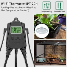 Inkbird IPT-2CH Temperature Controller WiFi Heating Mat Thermostat Greehouse picture