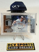 Cal Ripken Jr 2013 Topps Chasing History Extremely Rare GU Patch AUTO # 18/25 picture