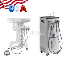 Portable 4H Mobile Dental Delivery Unit Cart Treatment/Suction Unit System picture