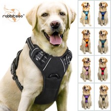 rabbitgoo Dog Harness with 2 Leash Clips No-Pull Reflective Vest for Large Dogs picture