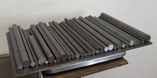 12L14 Steel Bar Lot – Round, Square, Hex – 34 PCS – 32.75 LBS – CNC Machining picture