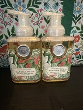 2 PK Michel Design Works Foaming Hand Soap VANILLA PALM  17.8 oz Sealed New picture