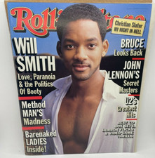 ROLLING STONE MAGAZINE -issue # 801 OS-12-10-1998  Cover;Will Smith picture