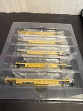 Walthers Mainline HO 910-55645 Thrall 5-Unit Rebuilt 40' Well Car DTTX 740584 picture