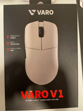 VARO VM-V1 Lightweight Gaming Mouse Wireless & Wired 8K Polling Rate White picture