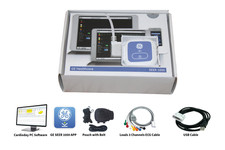 GE SEER 1000 Holter Recorder -2 Days New 7‑Lead ECG and Cardioday Software picture