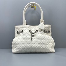 Dior Pre-Owned Authentic Tote White Free Tracked Shipping picture