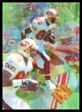 1996 Collector's Edge Advantage - Video 49ers  Jerry Rice #V12 /2000 picture