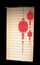 VTG Ambesonne Asian Tapestry Oriental Folk Baroque Pattern Wall Art picture