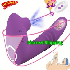 Wearable-Thrusting-Vibrator-Massager-Sucking-Toys-For Women-Remote-Lubricants picture