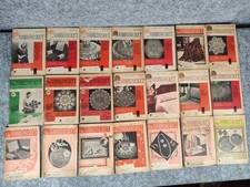 Vintage The Workbasket Magazine Collection 1951-1962 Home Needlecraft Lot of 21 picture